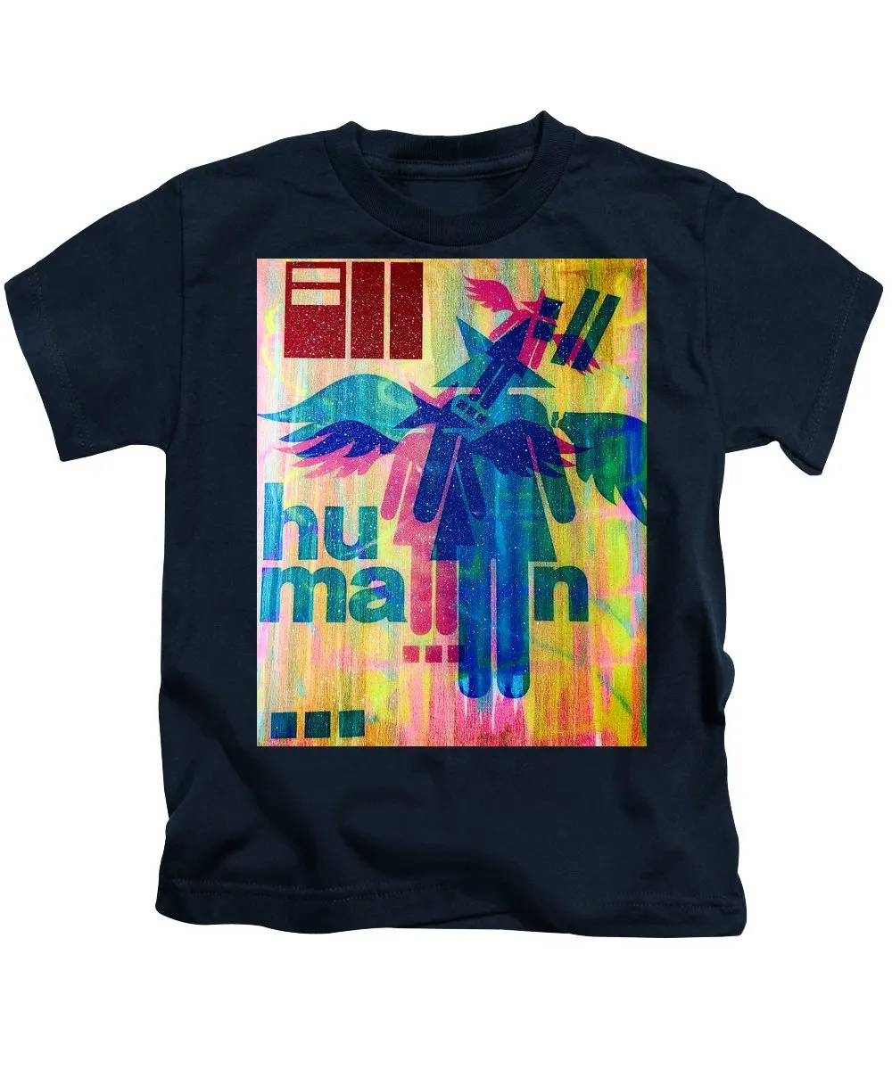 Aeqea Human://003 Kids T-Shirt