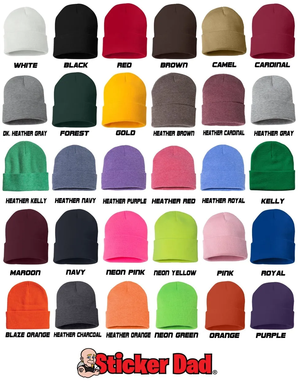 BOSS Embroidered Cuffed Beanie Hat