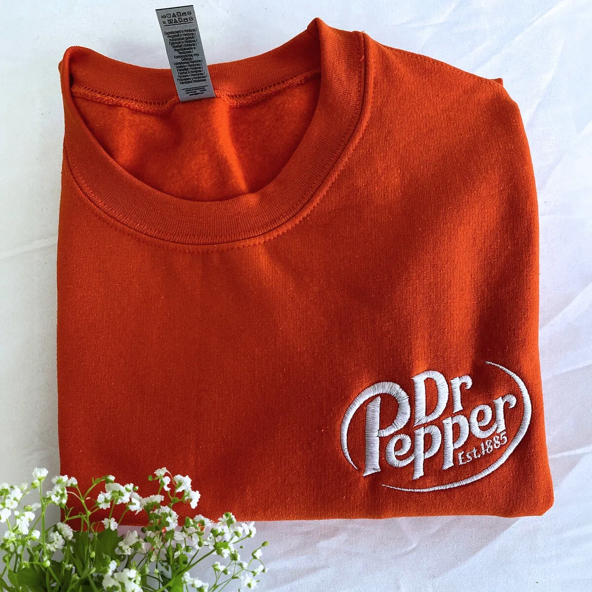 Custom Premium Embroidered T-Shirt with Same Design