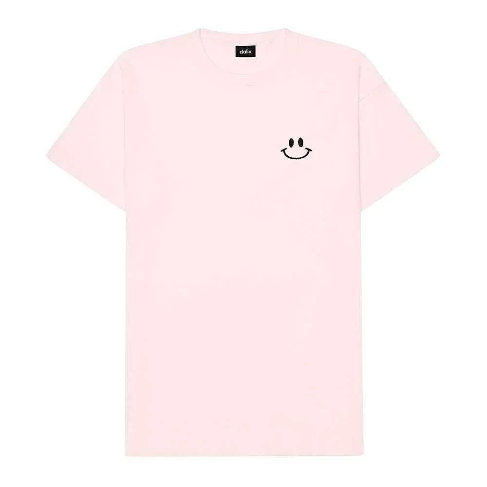 Dalix Smile Face Relaxed Tee