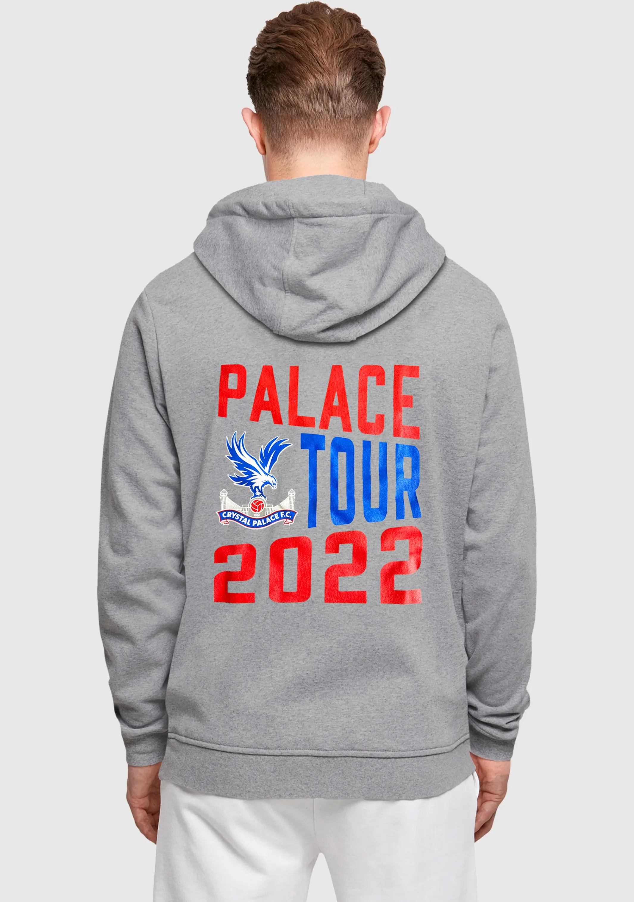 Gildan Adult Crystal Palace Supporter Hoodie Grey