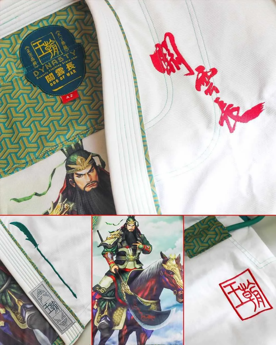 God of War Hanfu Kimono BJJ Gi