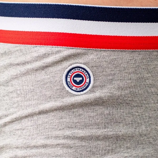 Le Slip Français | Boxer Short (Grau Meliert) - S