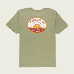 Marsh Wear: Surge Tee- Light Olive Heather