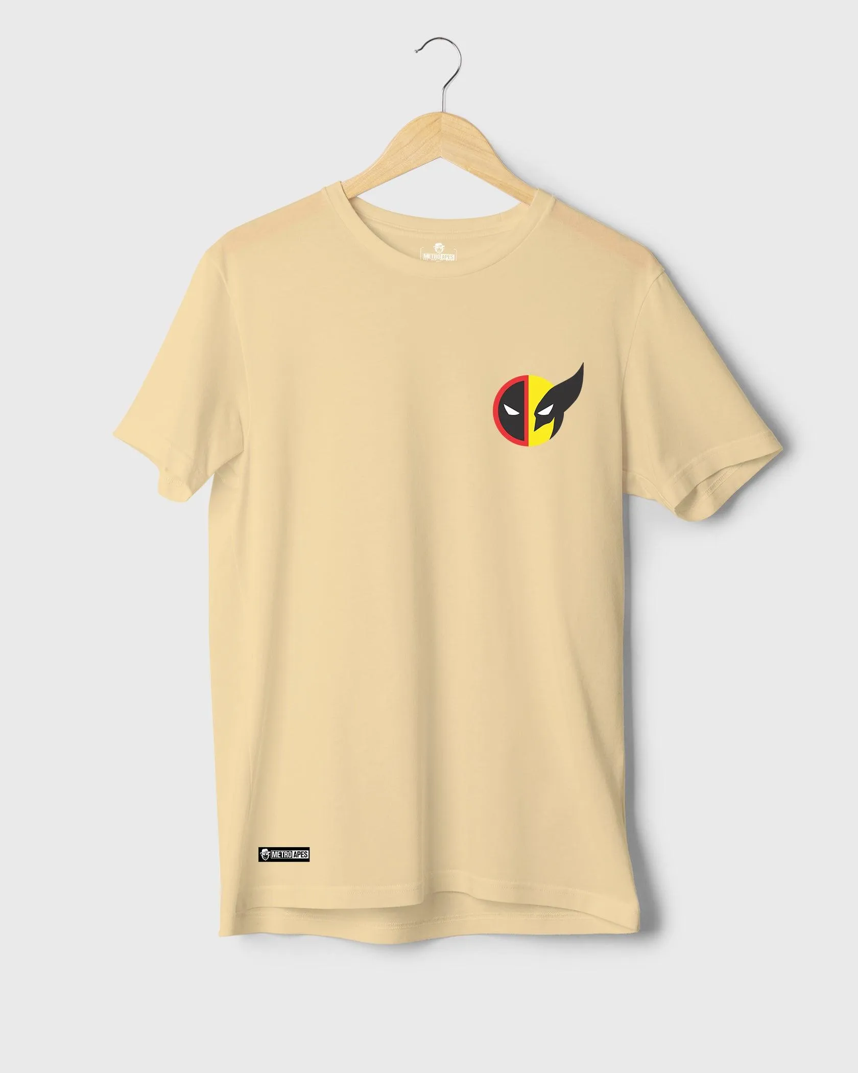 Mens Regular Tshirt Movies & Series Deep Pool Vs Wolverine