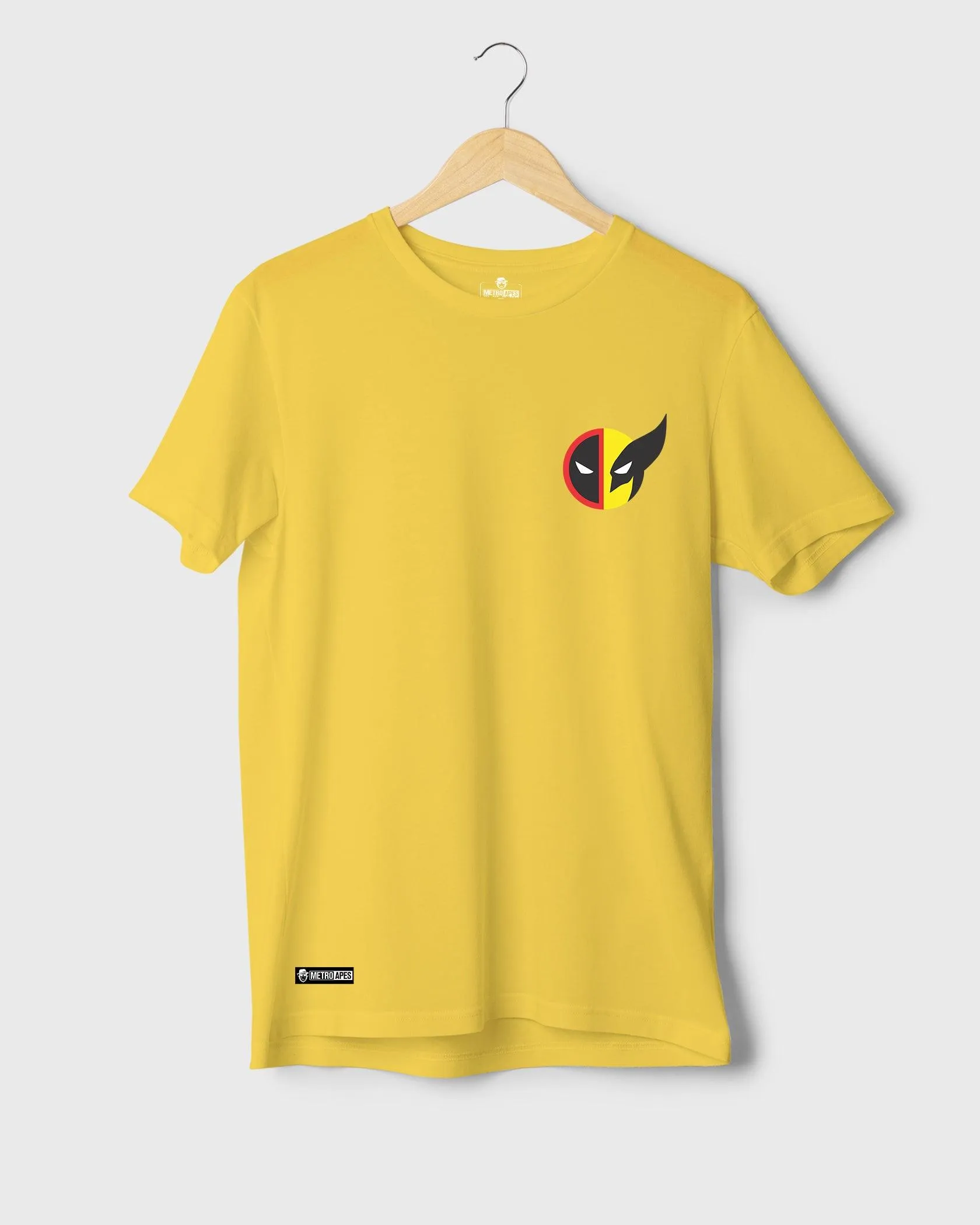Mens Regular Tshirt Movies & Series Deep Pool Vs Wolverine