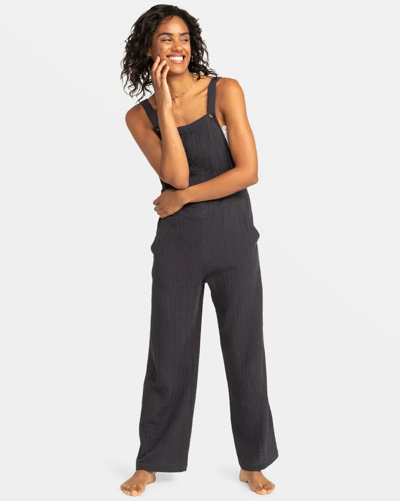 Roxy Beachside Dreaming Romper-Phantom