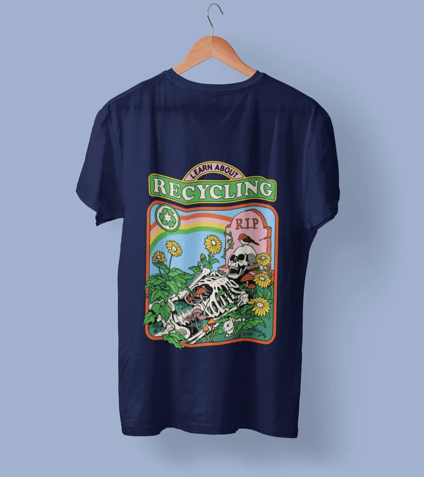 Steven Rhodes Learn About Recycling T-Shirt